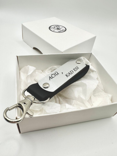 Odinis raktų pakabukas "Ačiū, kad esi"