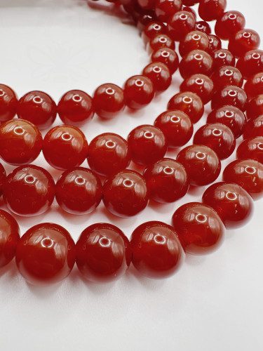 Karneolis, 4mm, 6mm, 8mm, 10mm