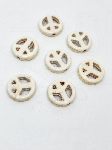 Hovlitas, 12x3mm , smėlio spalvos, 5vnt