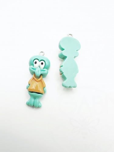 Plastikinis pakabukas "Kalmaras",  1vnt