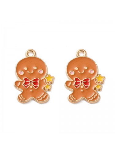 Pakabukas "Meduolis" dengtas emale, aukso, rudos spalvos, 1vnt