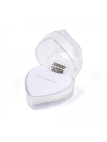 Plastikinė dovanų dėžutė "Širdelė"