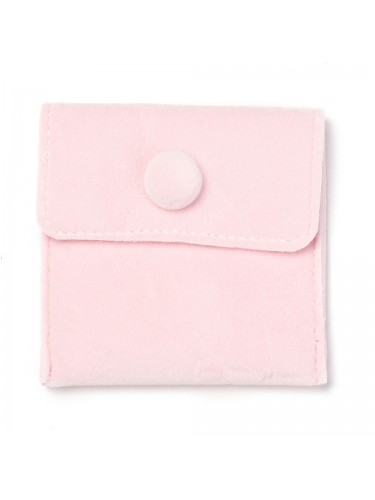 Susegamas velvetinis maišelis, rožinės spalvos