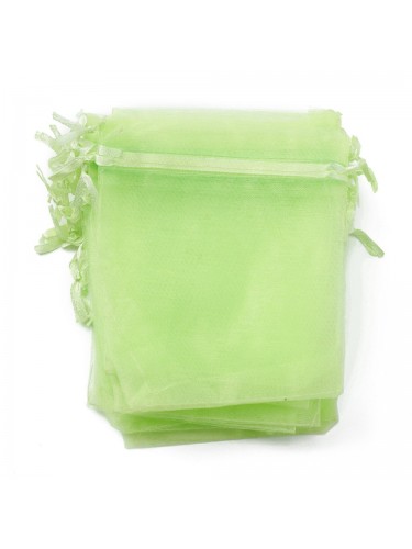 Organzos maišelis, žalios spalvos