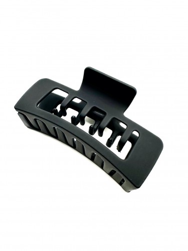 Plastikinis plaukų segtukas, juodos spalvos