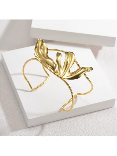 Nerūdijančio plieno apyrankė, aukso spalvos