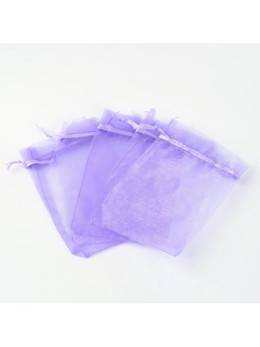 Organzos maišelis, violetinės spalvos