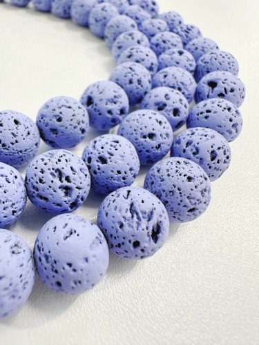 Lava, šviesiai violetinės spalvos, 10mm