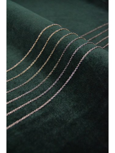 Nerūdijančio plieno grandinėlė ,2mm, plieno spalvos, 10cm